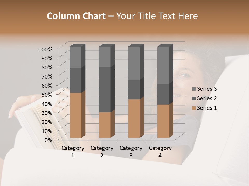 Home Interior Cheerful Smiling PowerPoint Template