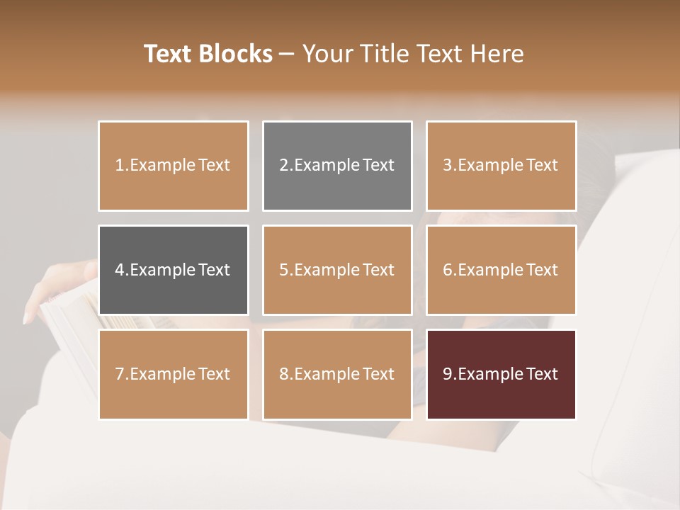 Home Interior Cheerful Smiling PowerPoint Template