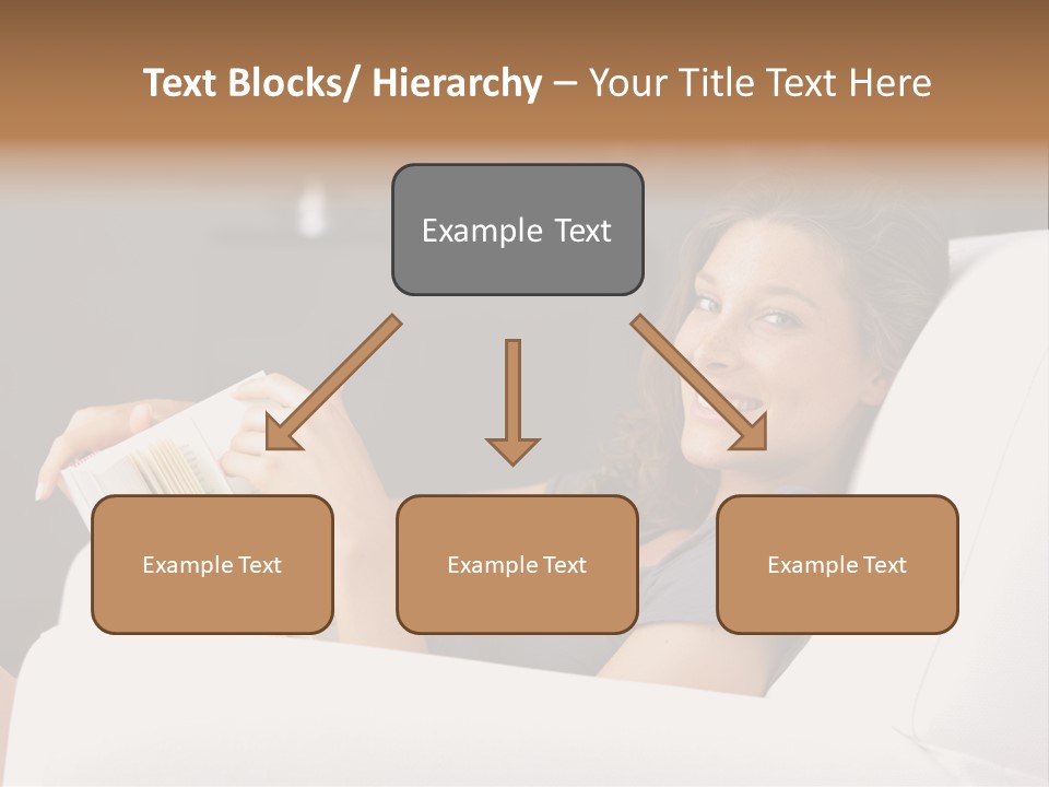 Home Interior Cheerful Smiling PowerPoint Template