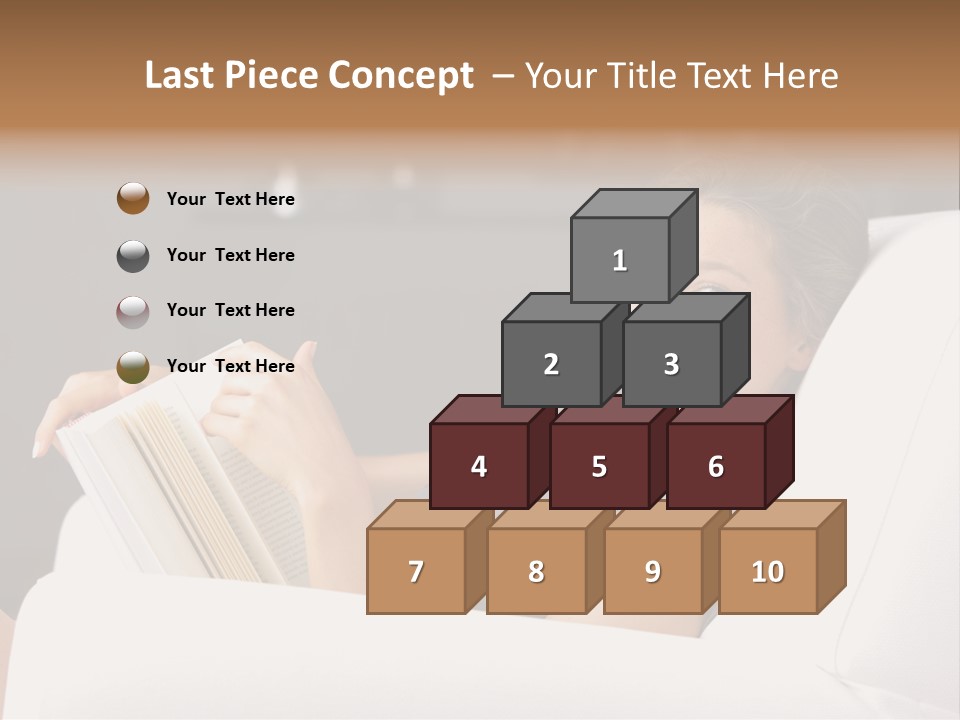 Home Interior Cheerful Smiling PowerPoint Template