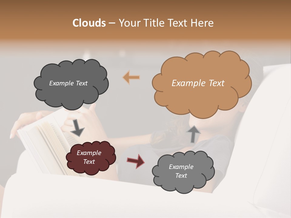 Home Interior Cheerful Smiling PowerPoint Template