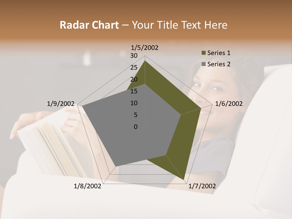 Home Interior Cheerful Smiling PowerPoint Template