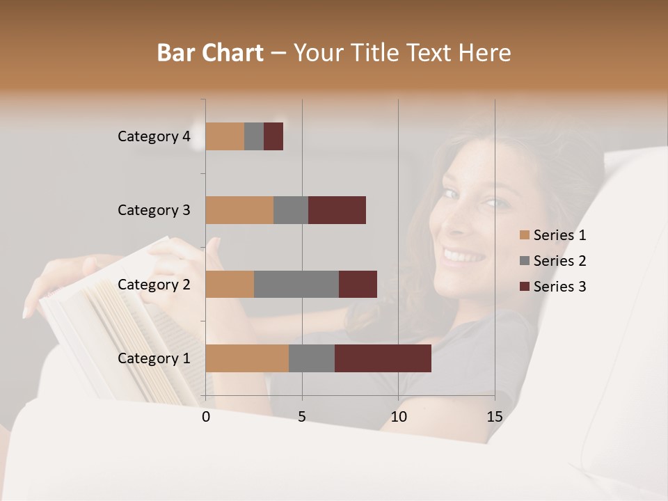 Home Interior Cheerful Smiling PowerPoint Template