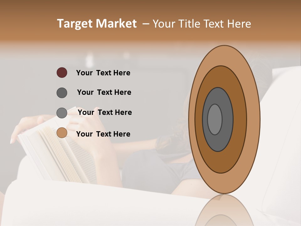 Home Interior Cheerful Smiling PowerPoint Template