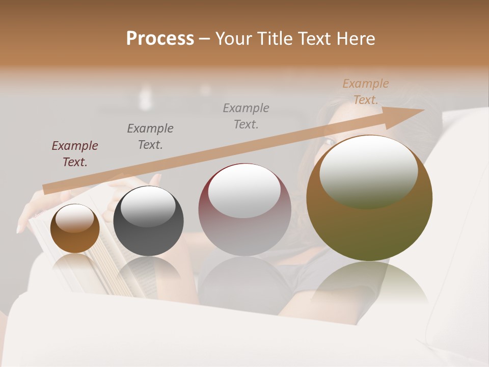 Home Interior Cheerful Smiling PowerPoint Template