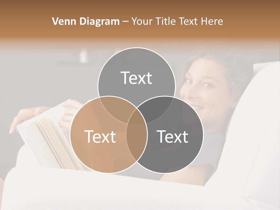 Home Interior Cheerful Smiling PowerPoint Template