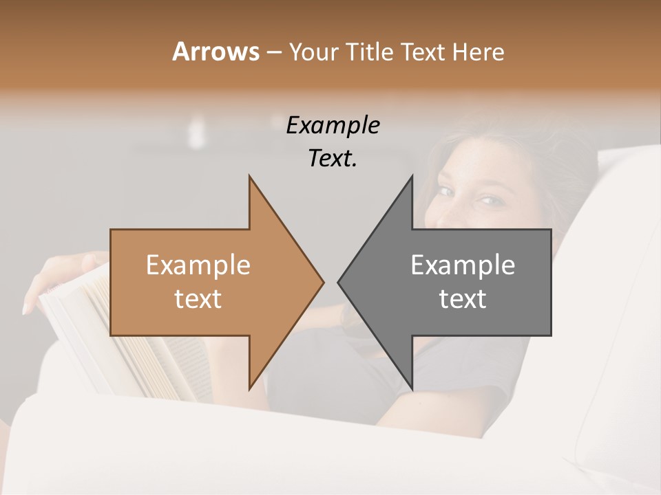 Home Interior Cheerful Smiling PowerPoint Template