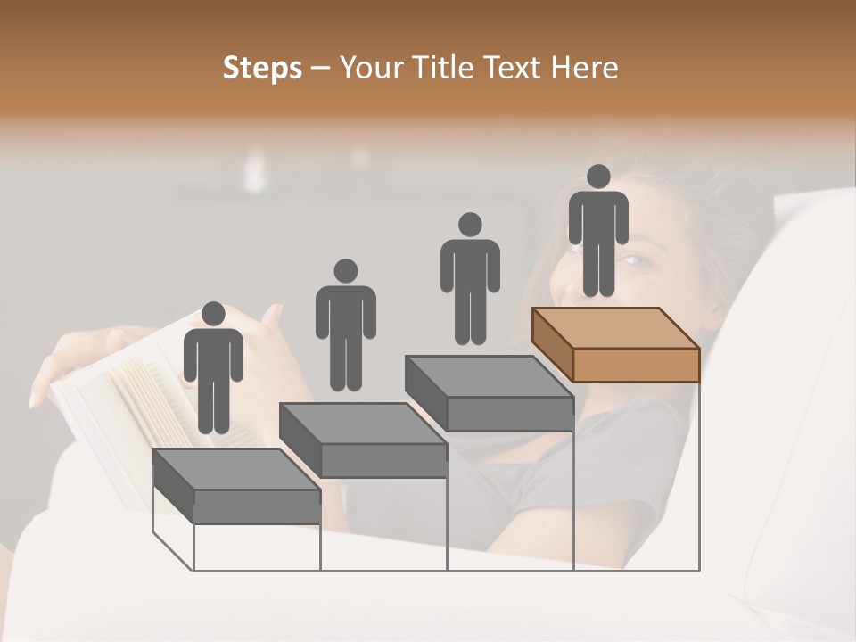 Home Interior Cheerful Smiling PowerPoint Template