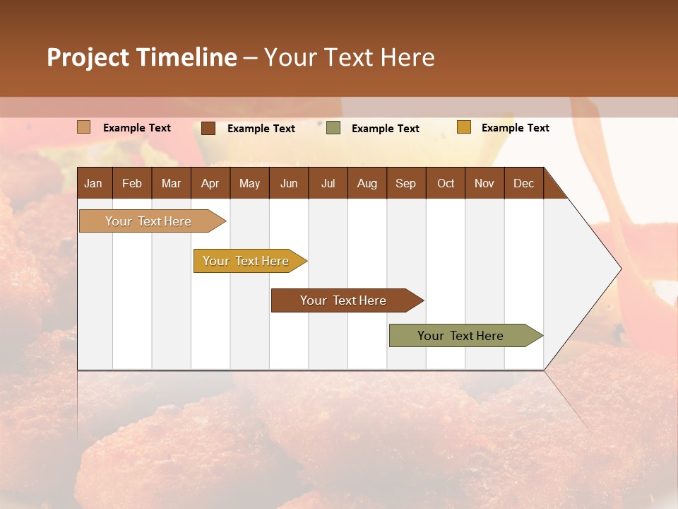 Delicious Background Square PowerPoint Template