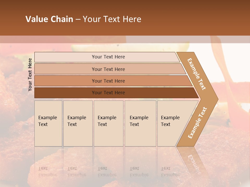 Delicious Background Square PowerPoint Template