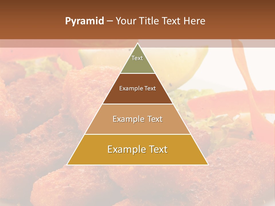 Delicious Background Square PowerPoint Template