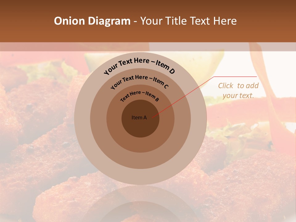 Delicious Background Square PowerPoint Template