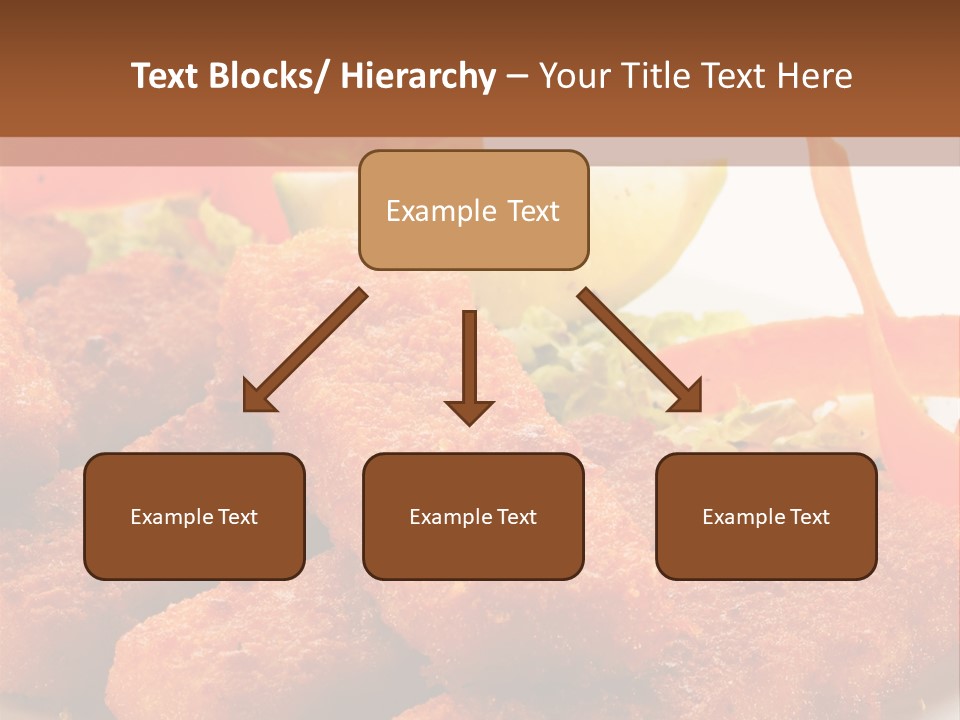 Delicious Background Square PowerPoint Template