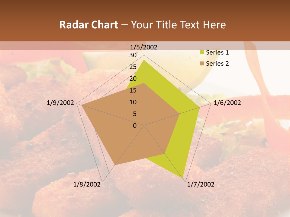 Delicious Background Square PowerPoint Template