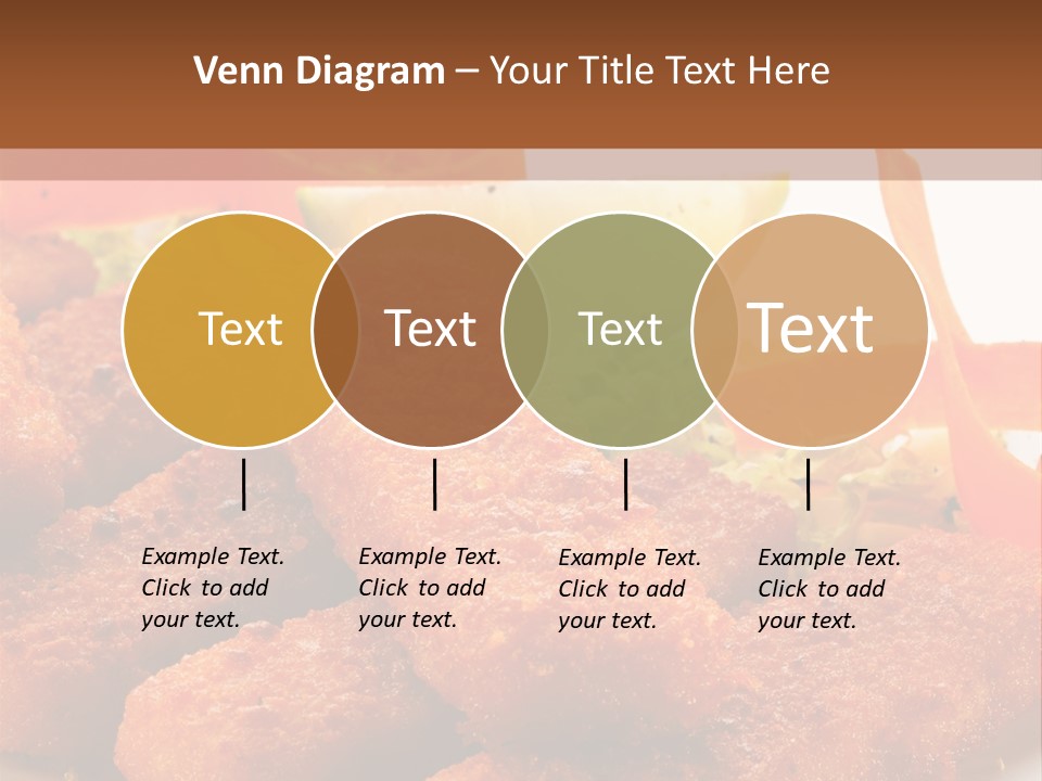 Delicious Background Square PowerPoint Template