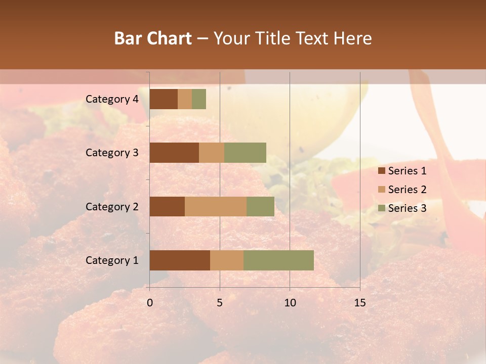 Delicious Background Square PowerPoint Template