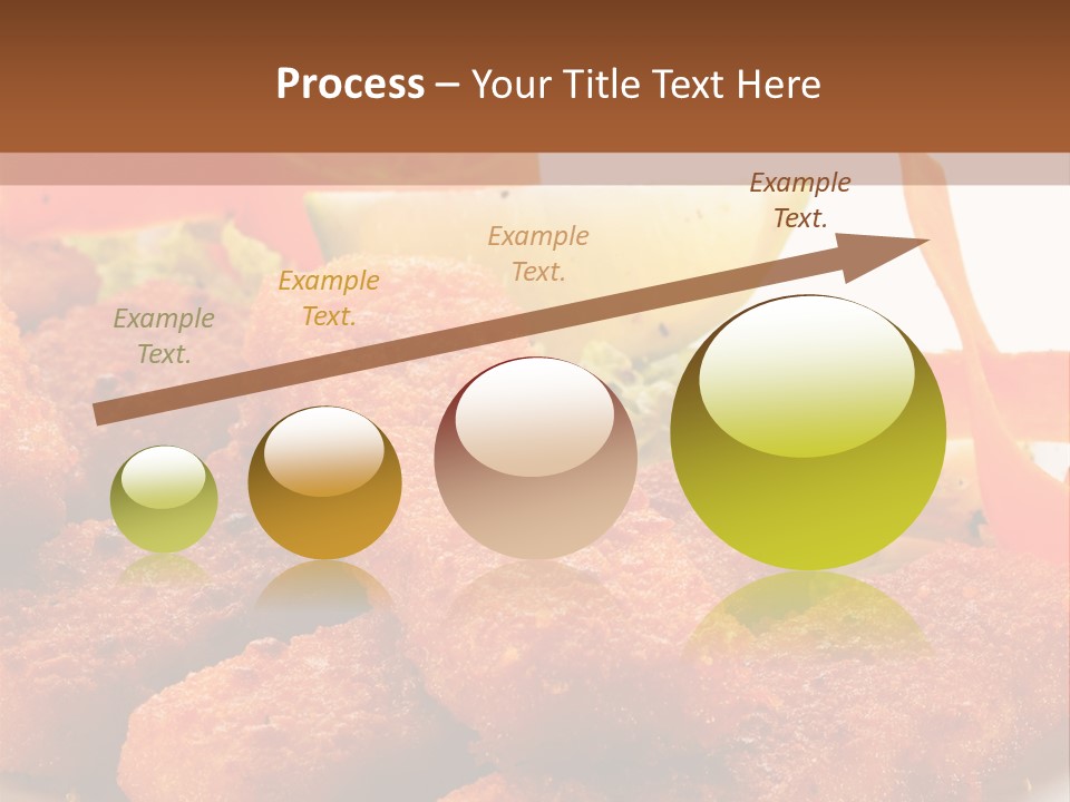 Delicious Background Square PowerPoint Template
