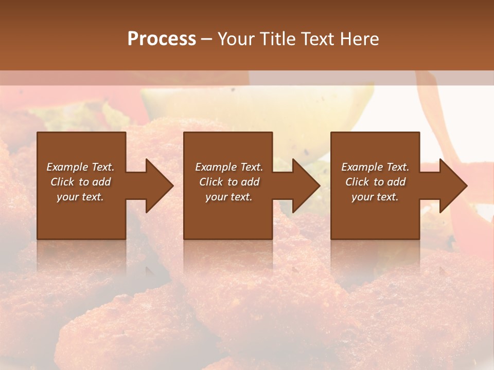 Delicious Background Square PowerPoint Template