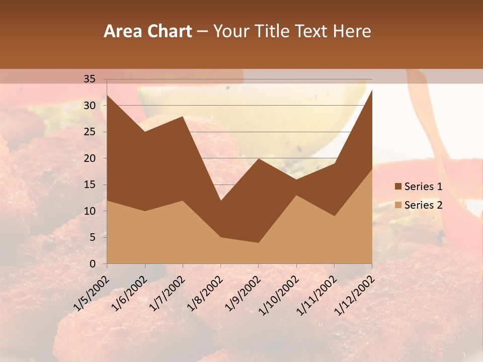 Delicious Background Square PowerPoint Template