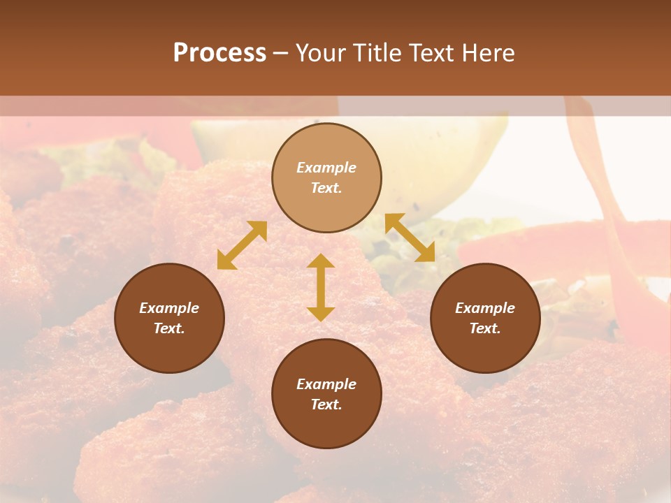 Delicious Background Square PowerPoint Template