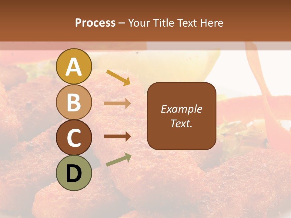 Delicious Background Square PowerPoint Template