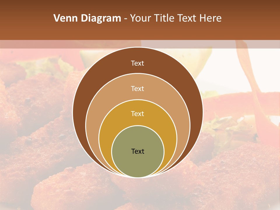 Delicious Background Square PowerPoint Template