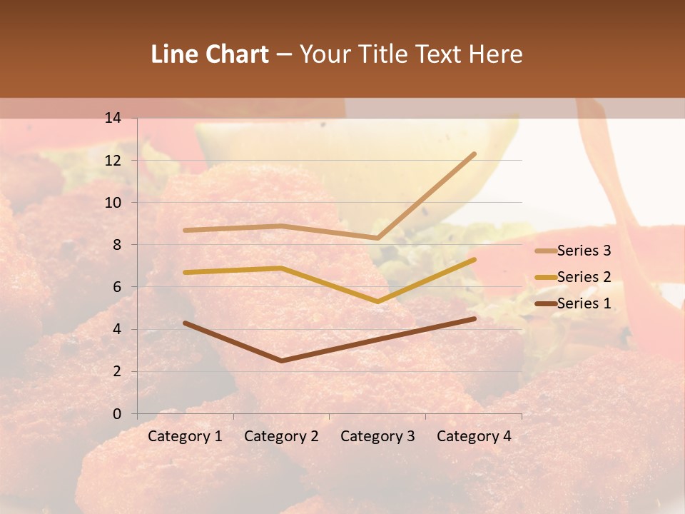 Delicious Background Square PowerPoint Template