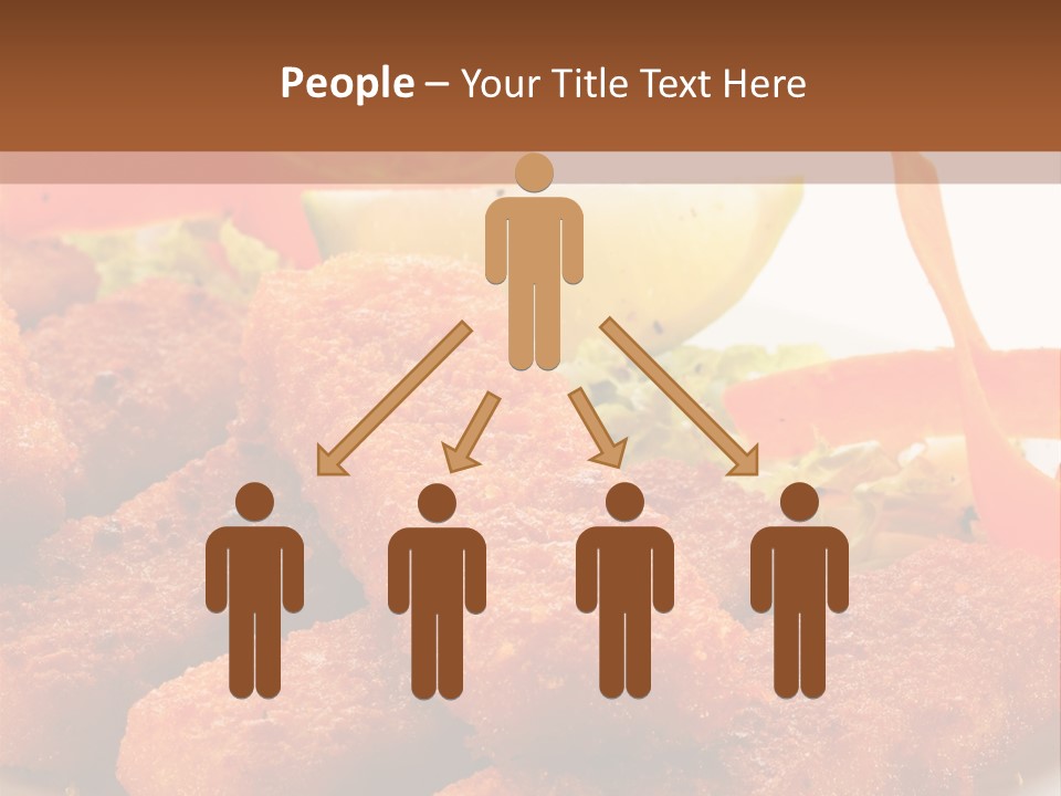 Delicious Background Square PowerPoint Template