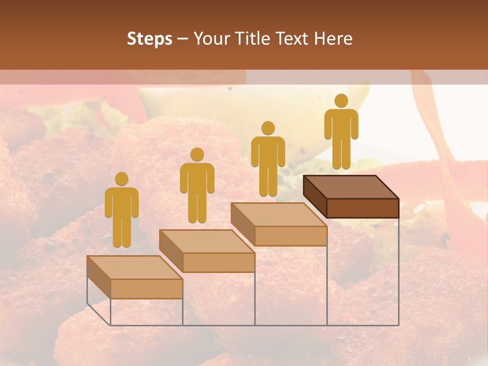 Delicious Background Square PowerPoint Template