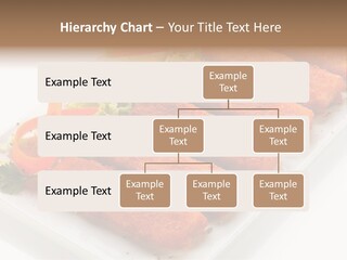 Orange Stick Finger PowerPoint Template