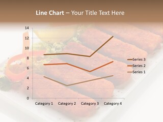 Orange Stick Finger PowerPoint Template