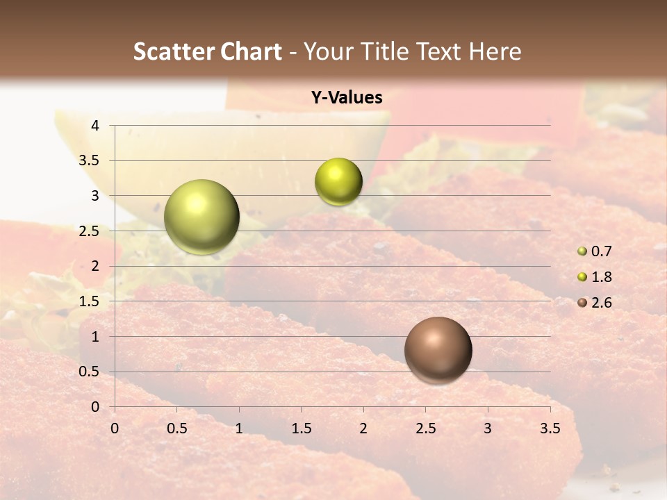 Lunch Food Fingers PowerPoint Template