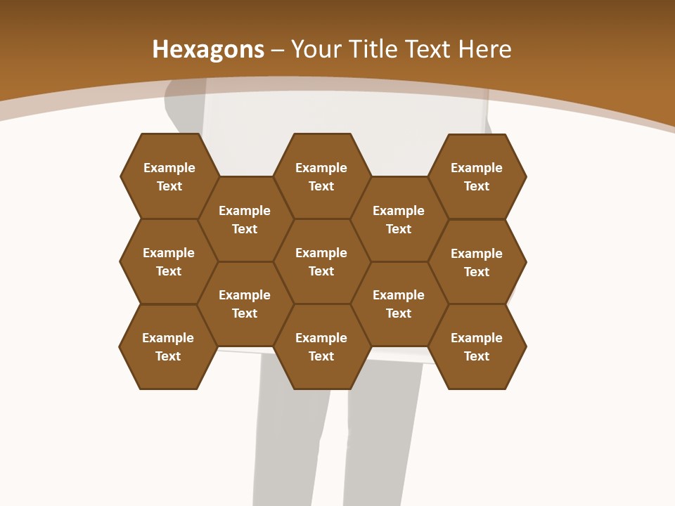 Tie Manager Isolated PowerPoint Template