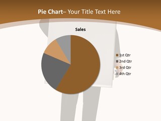 Tie Manager Isolated PowerPoint Template