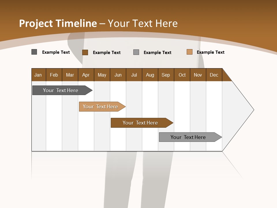 Tie Manager Isolated PowerPoint Template