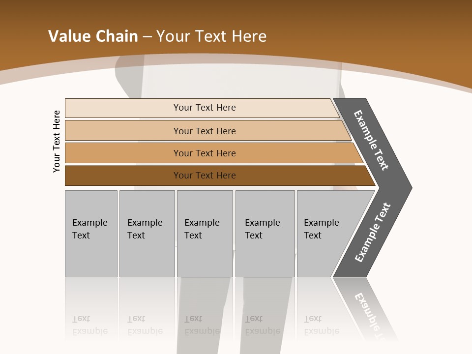 Tie Manager Isolated PowerPoint Template