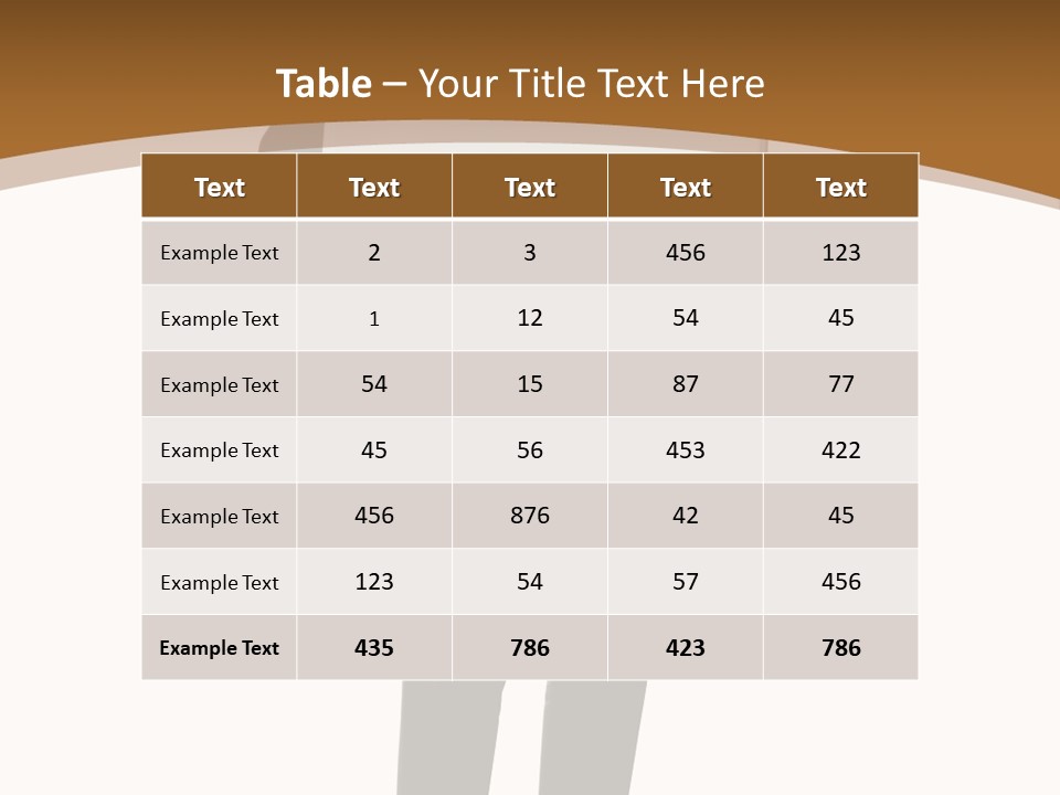 Tie Manager Isolated PowerPoint Template