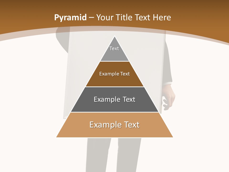 Tie Manager Isolated PowerPoint Template