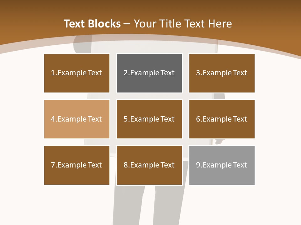 Tie Manager Isolated PowerPoint Template