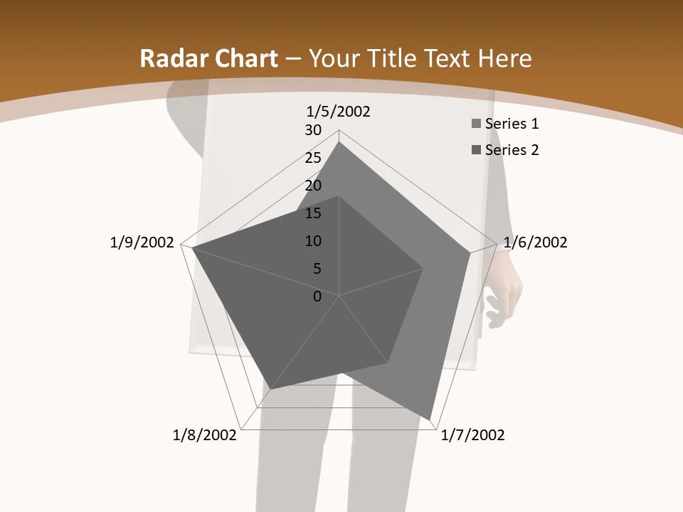 Tie Manager Isolated PowerPoint Template