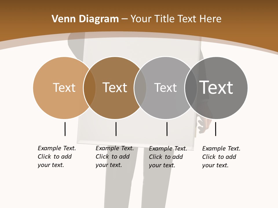 Tie Manager Isolated PowerPoint Template