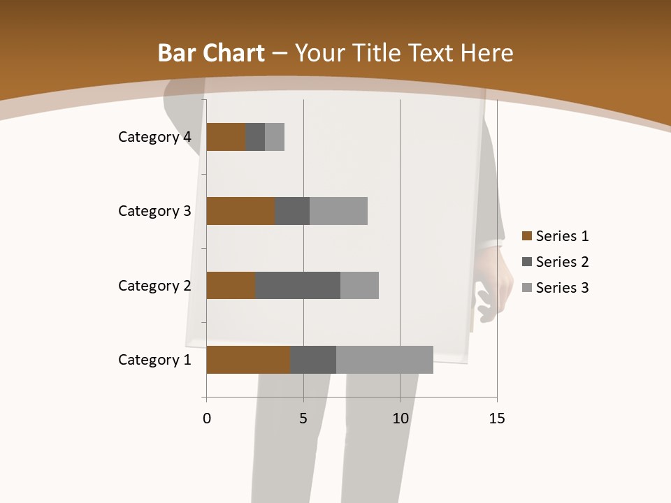 Tie Manager Isolated PowerPoint Template