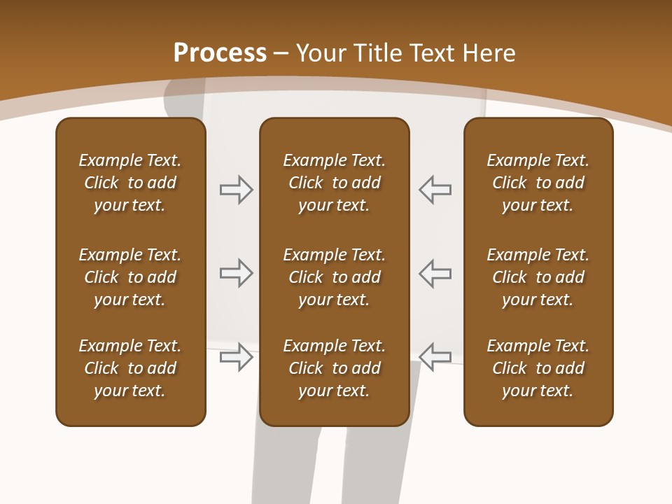 Tie Manager Isolated PowerPoint Template