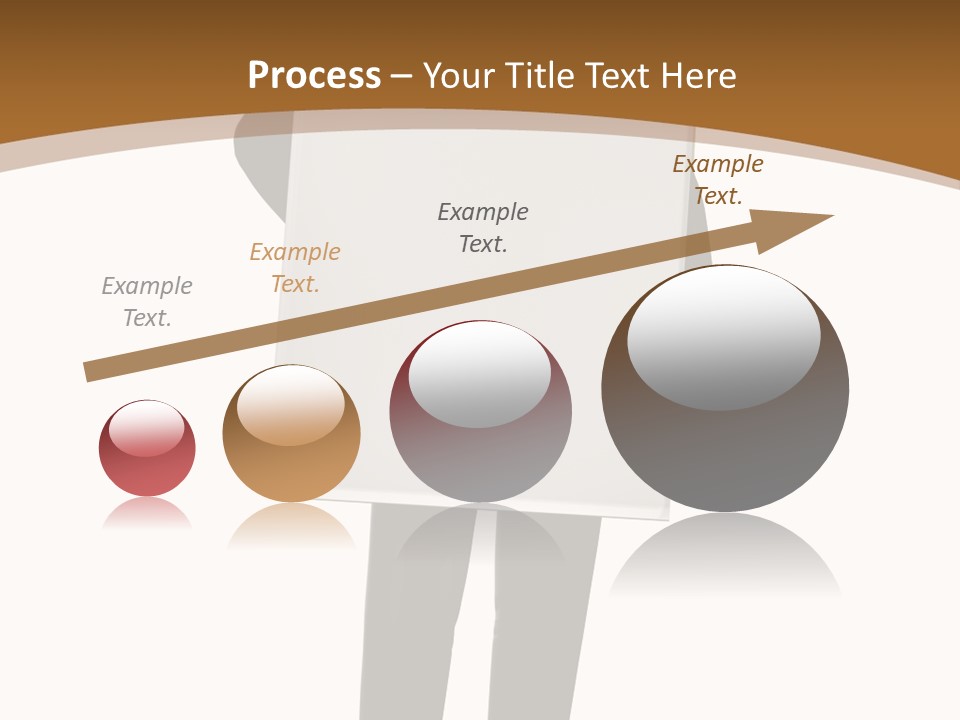 Tie Manager Isolated PowerPoint Template