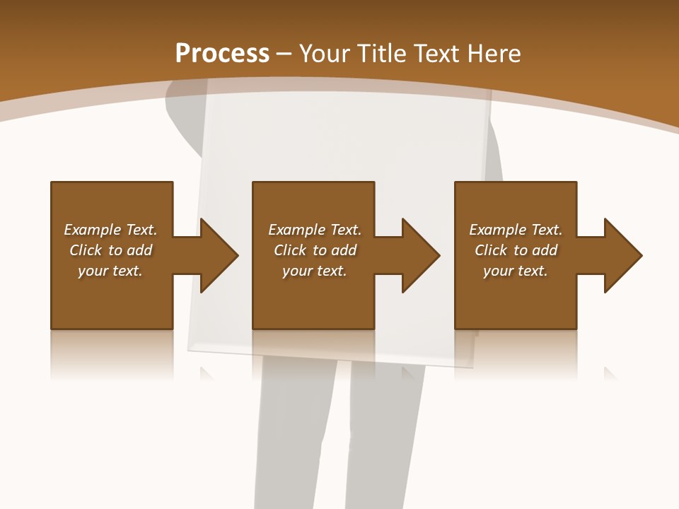 Tie Manager Isolated PowerPoint Template