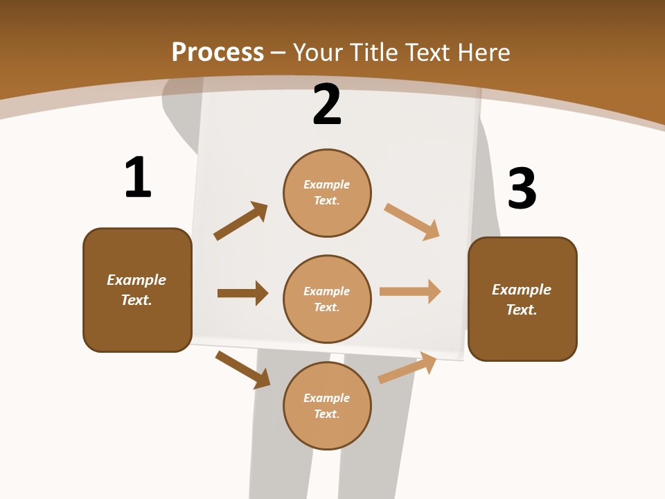 Tie Manager Isolated PowerPoint Template