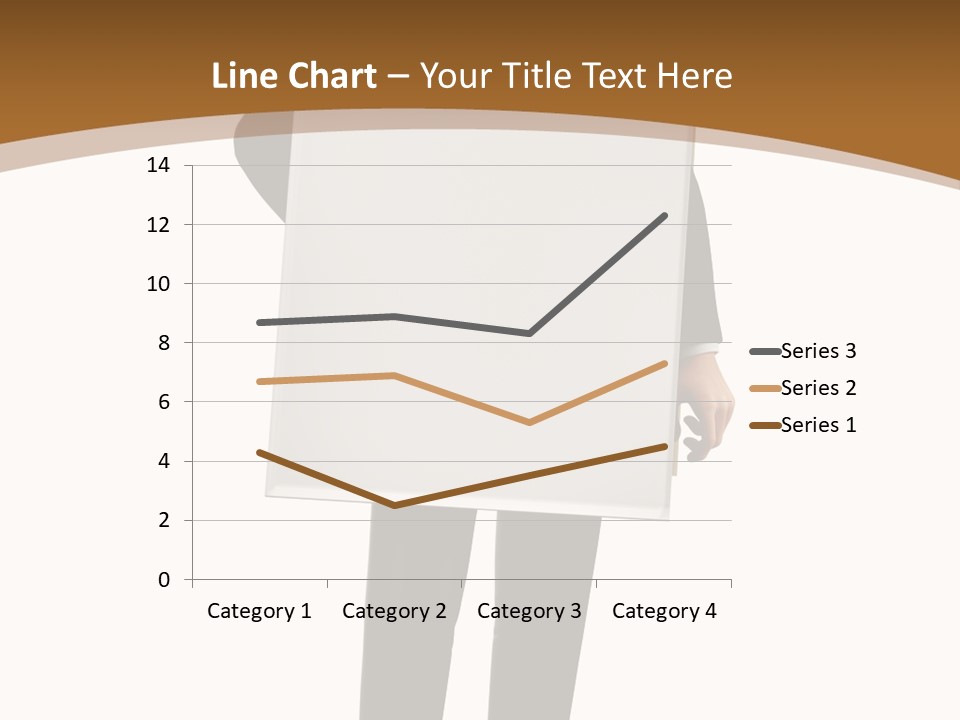 Tie Manager Isolated PowerPoint Template