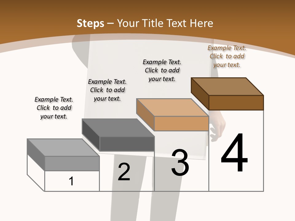 Tie Manager Isolated PowerPoint Template