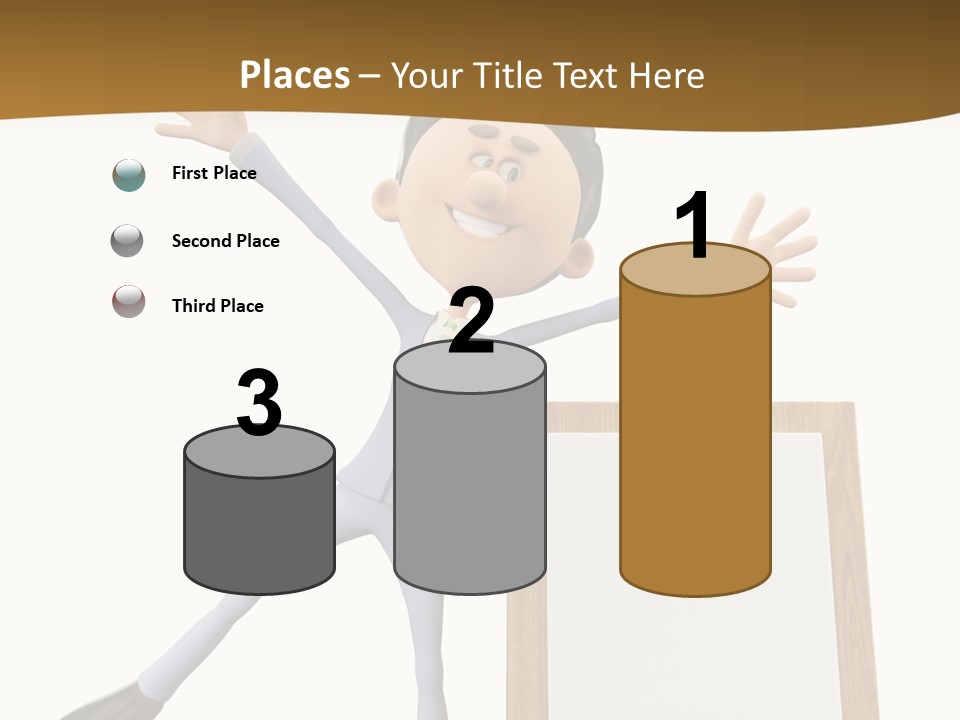 Illustration Human Suit PowerPoint Template