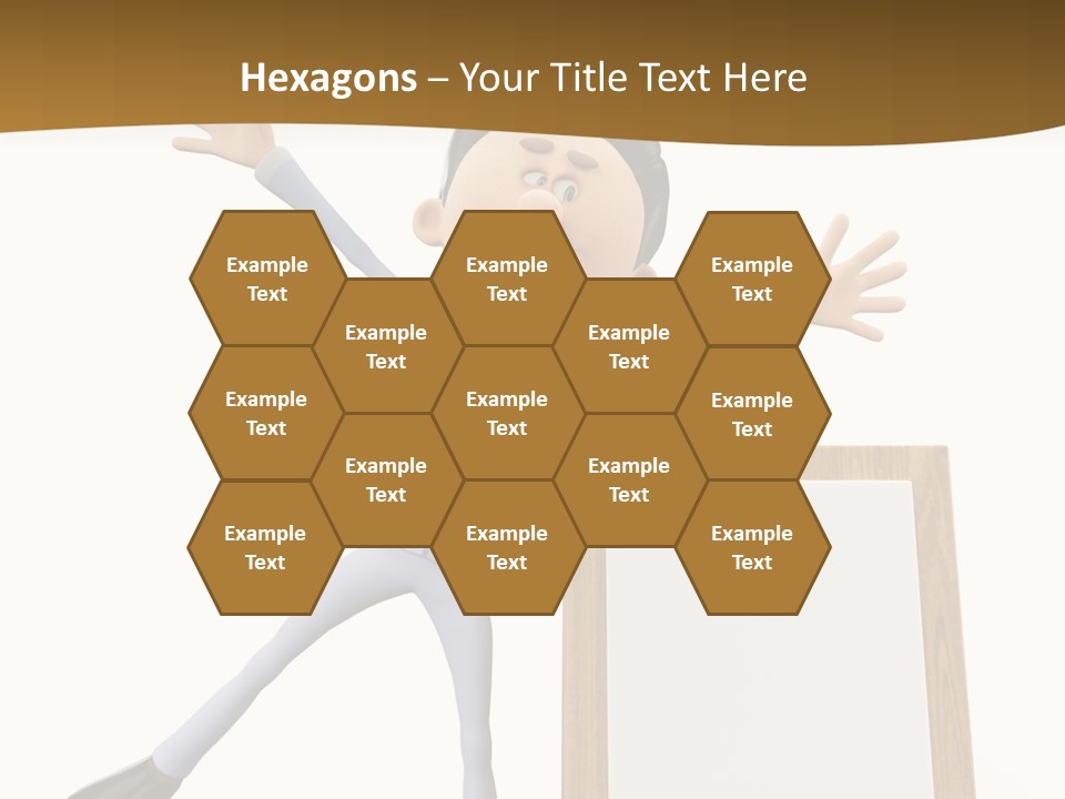 Illustration Human Suit PowerPoint Template